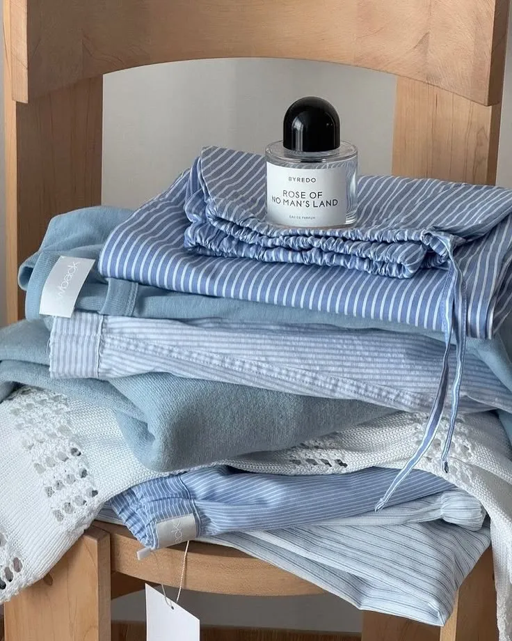 folded laundry